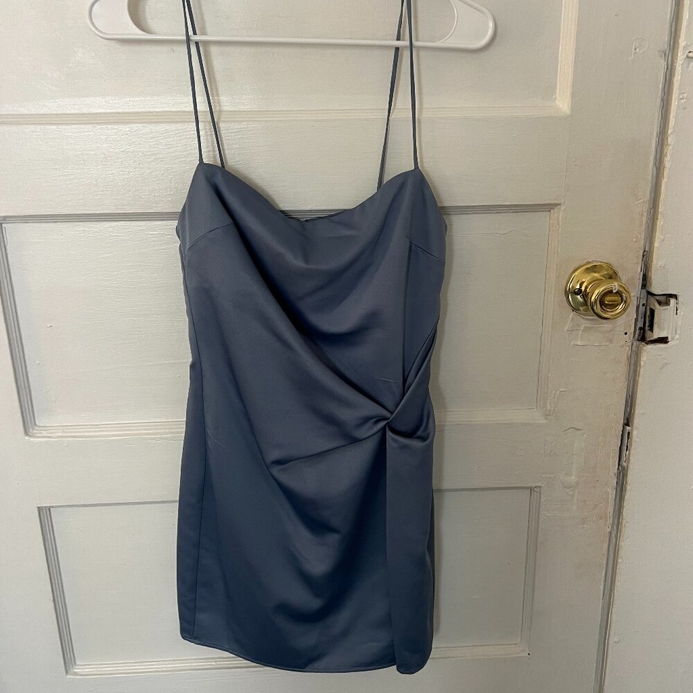 Topshop Satin Mini Dress